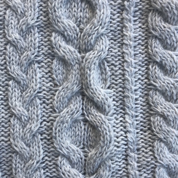 LOFT Cowl Neck cotton/wool knit sweater, small - Picture 4 of 6